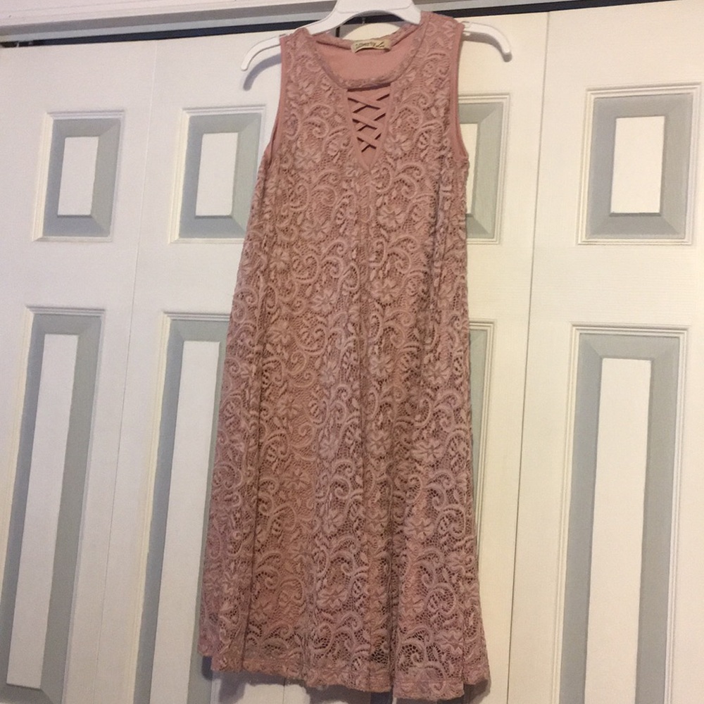 Pink dress